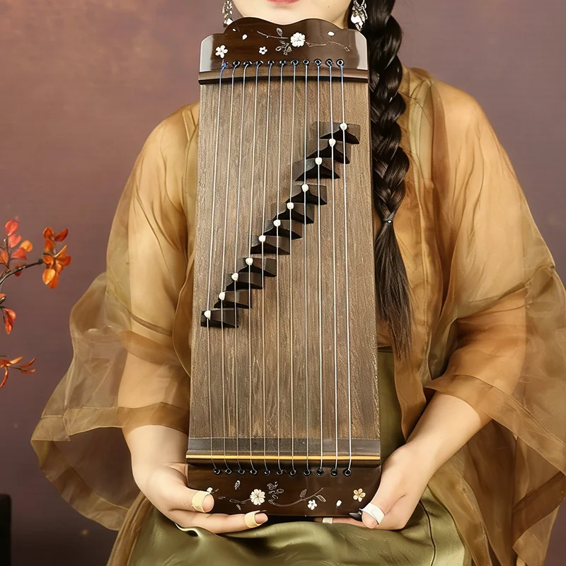 11 Strings Beginner Guzheng 50CM Performance Practice Zheng Adult Child Professional Small Guzheng Portable Stringed Instruments