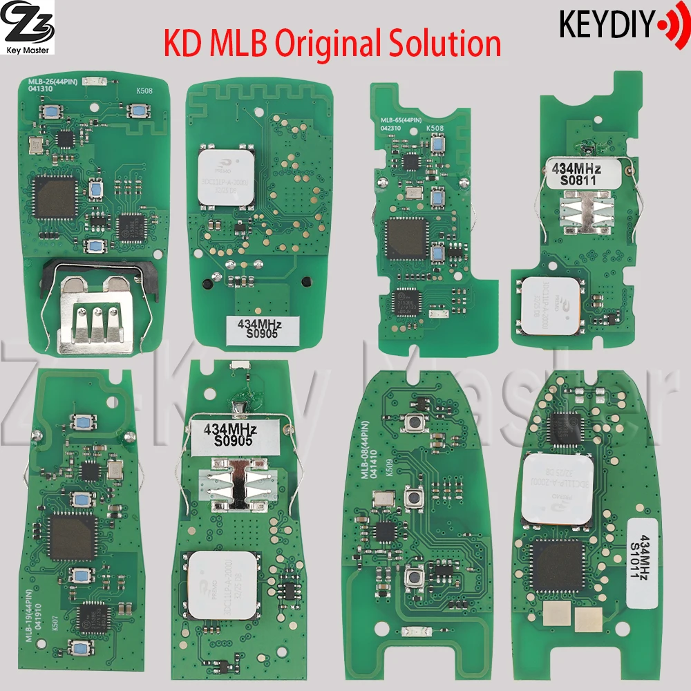 Zz FCCID:IYZ-AK2 KEYDIY MLB-26/08/19/65 PCB 434MHZ 5M CHIP Proximity Auto Fernbedienung Schlüssel für Audi A4 A6 A8 Q5 VW Porsche MLB Cayenne