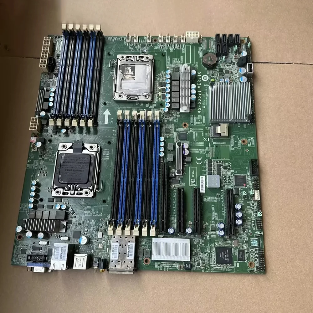 

Поддержка серверной материнской платы V2, двойная 10-гигабитная сетевая карта 10G MS-S0591