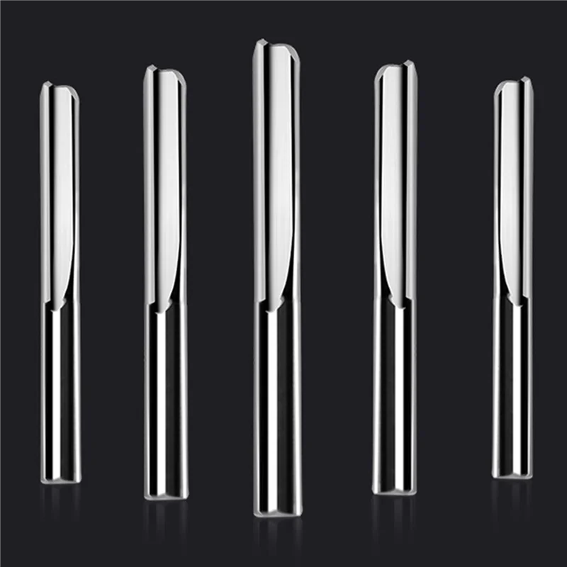 

10Pcs/Lot 6X32mm Two Flutes Straight Router Bits For Wood CNC Straight Engraving Cutters Carbide Endmills Cutting Mil