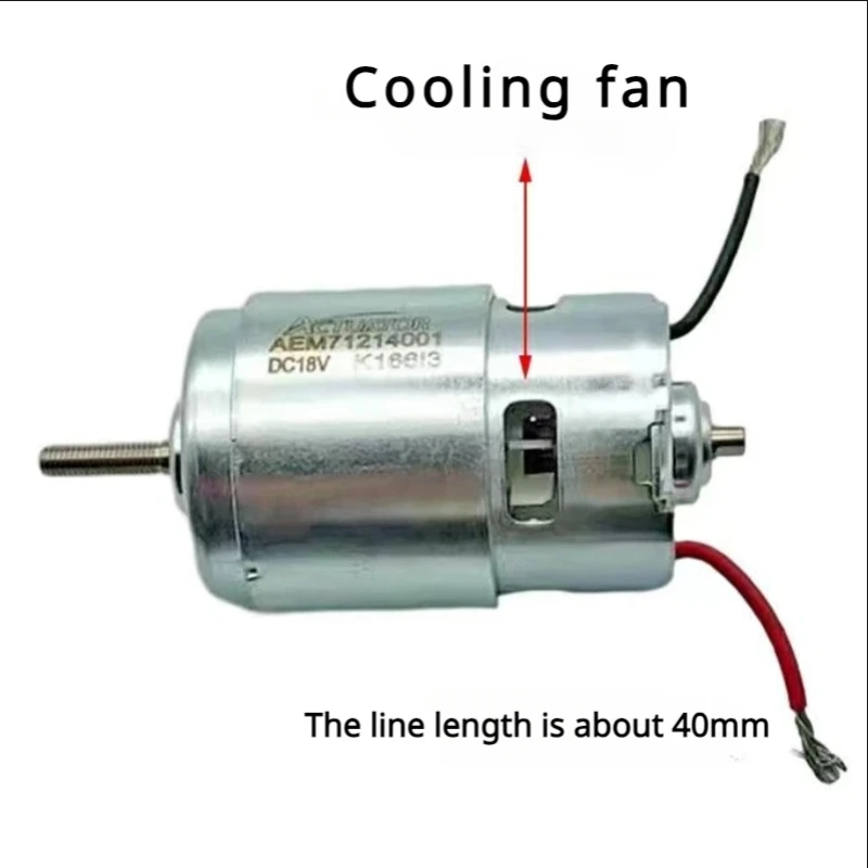 775 DC Motor 18V 120W ball bearing Large Torque High Power Low Noise Gear Motor Electronic Component Motor