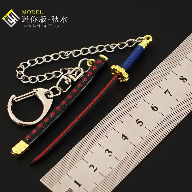 9CM Miniature Weapon Scene Equipment Autumn Water Sword Model Toy Action Figures Soldier In Stock Collection