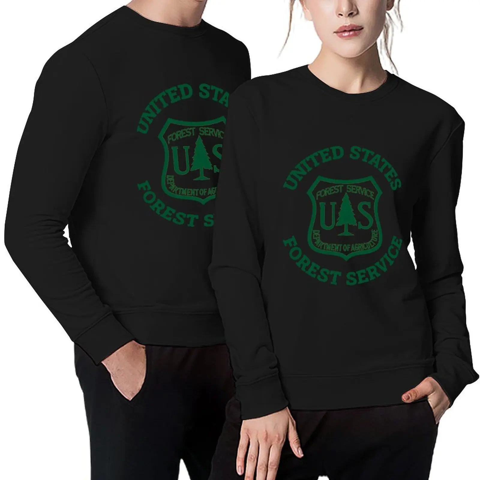 

U.S. Forest Service (Green) Pullover anime clothes korean clothes autumn clothes tracksuit men's sweatshirts