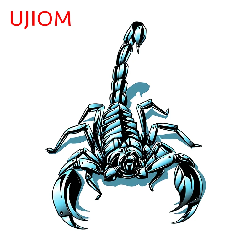 UJIOM Scorpion Picture Wall Sticker Personality Sunscreen Vestibulec Wardrobe Decal Suitable For Light Switch Decoration