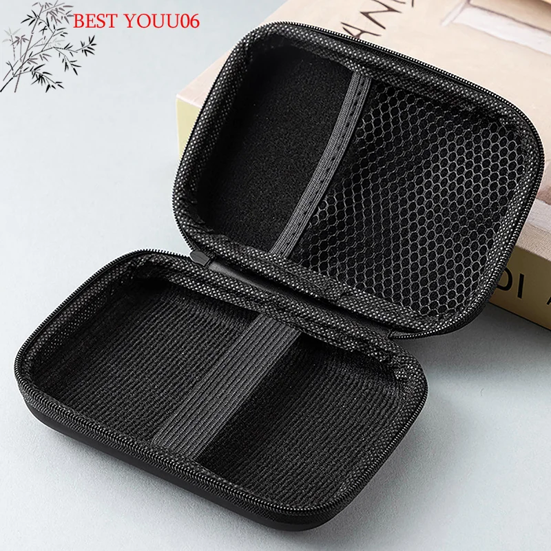 (YOUU06)Hdd Case 2.5 Inch HDD/SSD Hard Drive Case HDD Protector Storage Bag External Hard Drive Pouch For USB Cable Charger