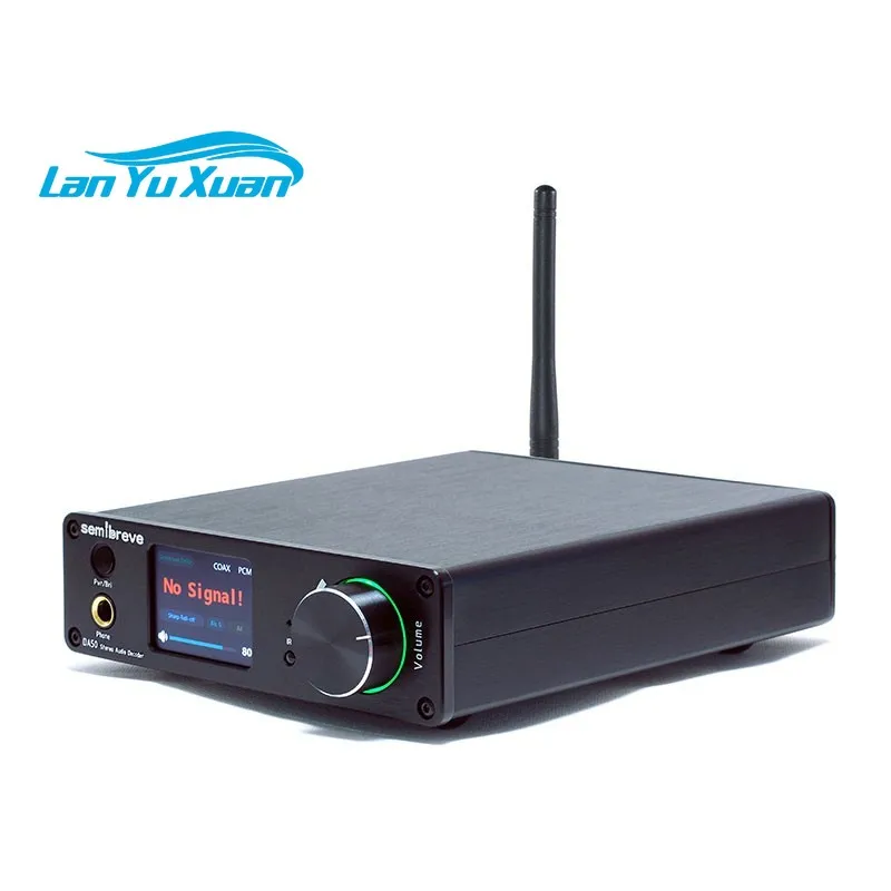 HiFiAMP Semibreve DA50 Stereo Audio Decoder Headphone Amp with AK4499EX & USB Digital Interface for AMANERO