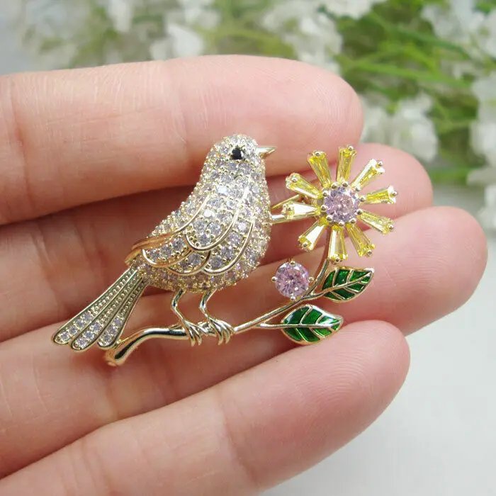 moda-da-mulher-magpie-flor-passaro-claro-zircao-cristal-broche-presentes