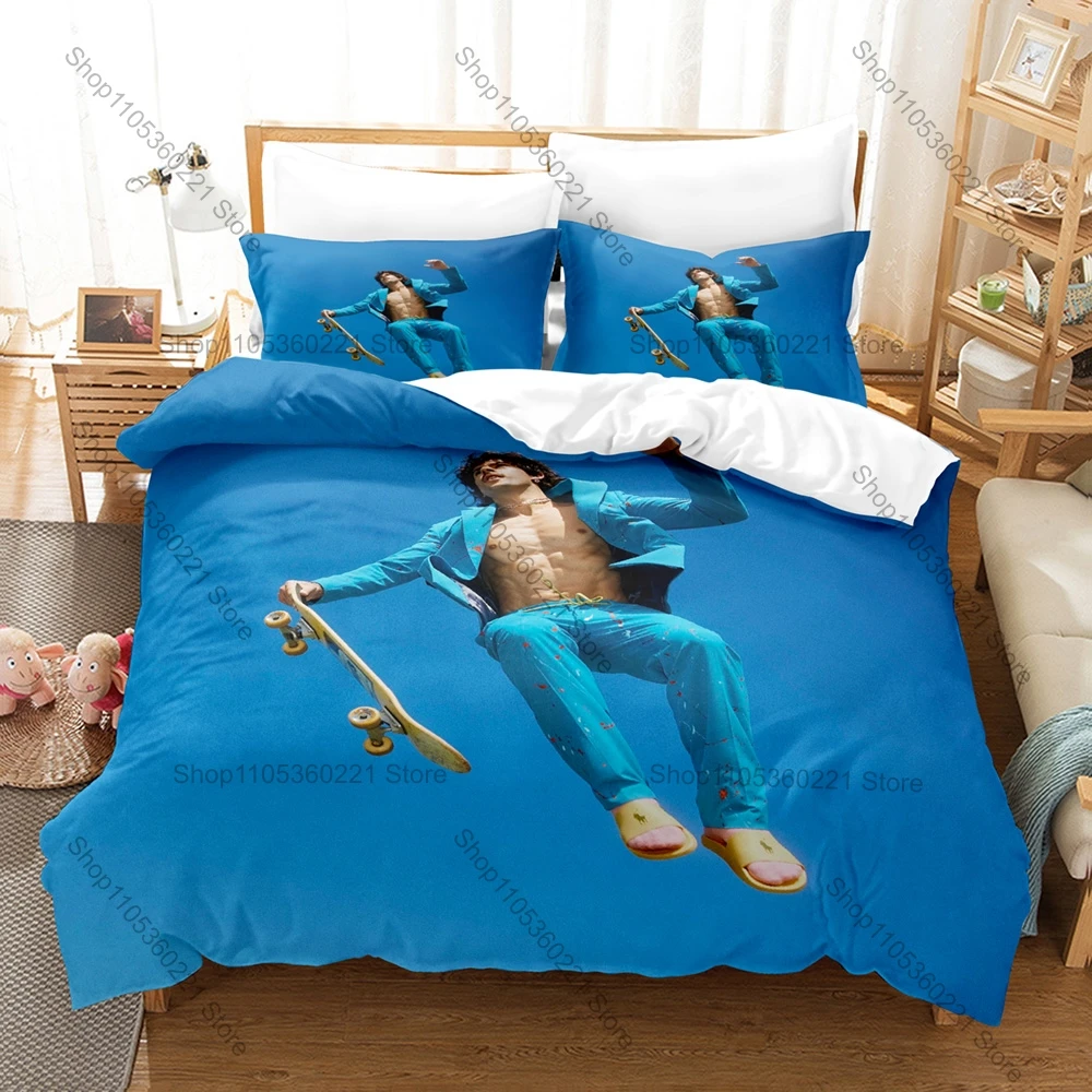 G-Go-Jo Duvet Cover + 2 Pillowcases Vintage Milkshake Soft Polyester Bedding Decor For Australian Eurovision Pop Music Bedroom