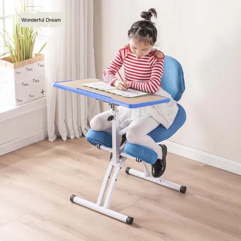 Ergonomic Kneeling Table and Chair Set Modern Minimalist Home Comfort Children's Sitting Posture Correction Furniture