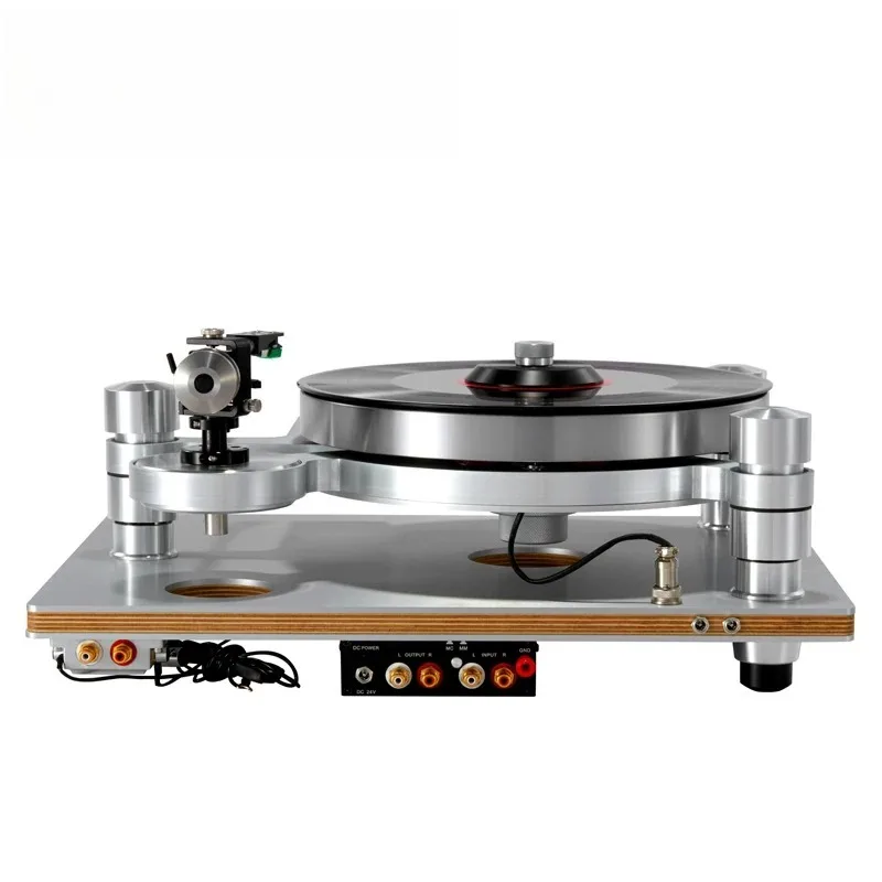 LP-16 Magnetic Levitation Turntable Vinyl Record Player Tonearm Cartridge Disc Pressure Governor  HiFi Gramophone