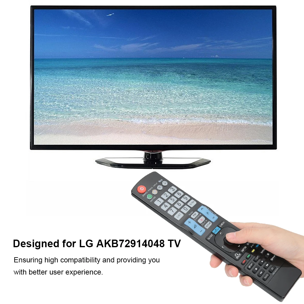 For LG AKB72914048 TV 10 Meters Remote Control Distance Replacement Remote Control Remote Control TV Remote Control Replacement