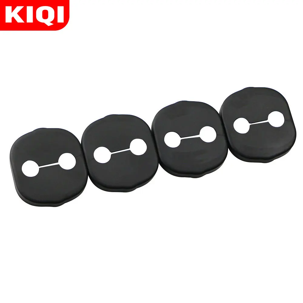 KIQI Car Door Lock Catch Cover Waterproof Protect Cap for Kia Carens Picanto Morning Borrego Sorento Rio Forte Cadenza Optima