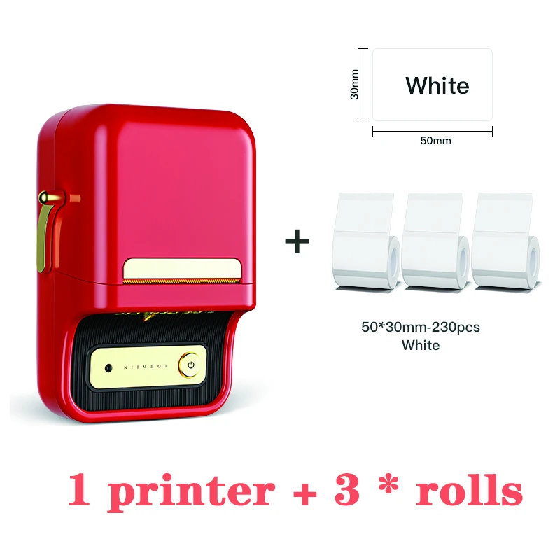 NIIMBOT B21/B1 Drahtlose Thermische Drucker, Tragbare Label Drucker, Handheld, Barcode, label Hersteller Drucker Kaffee Drucker