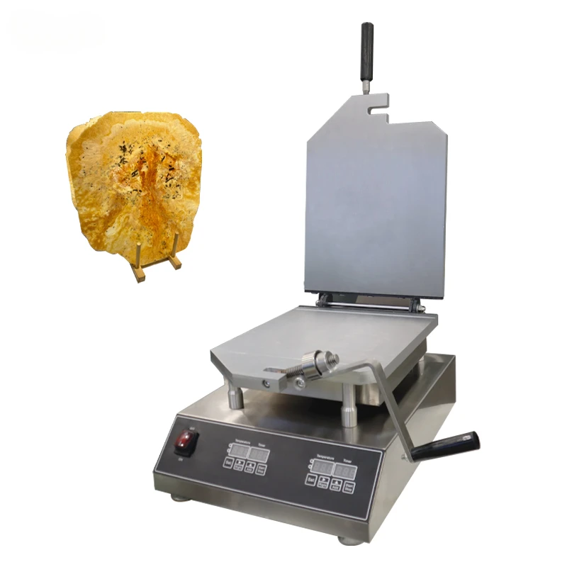 

Commercial Seafood Fossile Making Electric Pancake Machine Octopus Shrimp Cake Maker