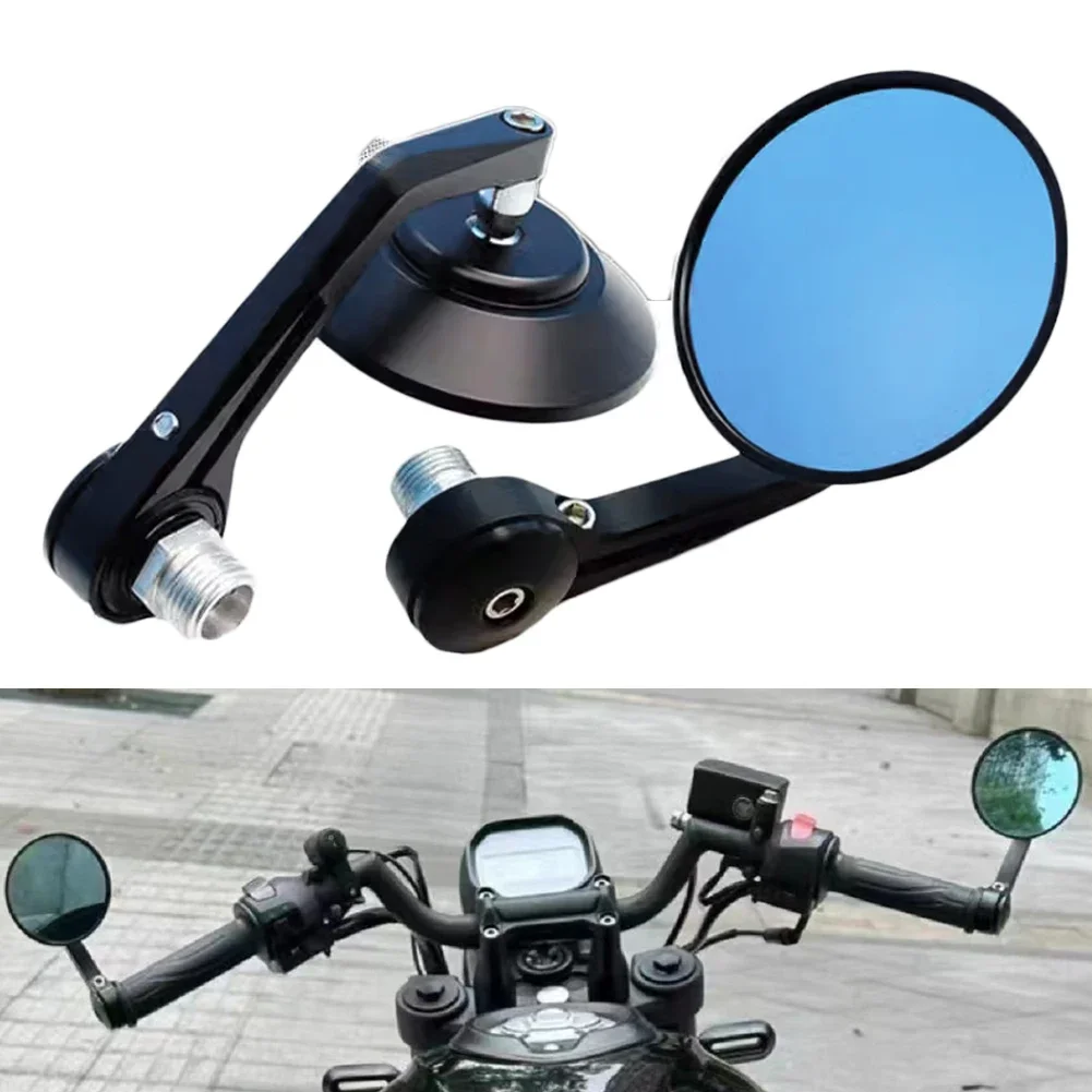 

Motorcycle Round Mirror Handle Bar End Rearview Side Mirrors For Benelli Leoncino 500 250 800 502c 752s TRAIL 302S 150S
