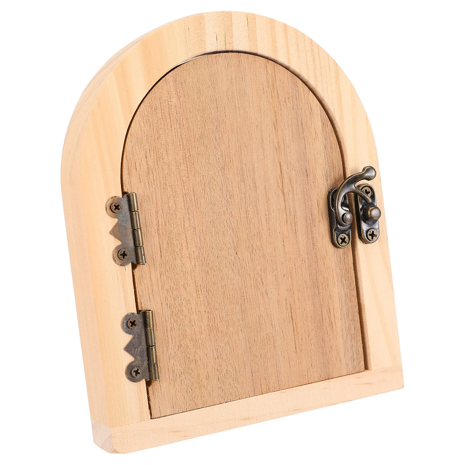 Wooden Fairy Door Outlet Cover Childproof Electrical Safety Plate Decorative Baby Proofing Outlet Cover Kids Room No Drill
