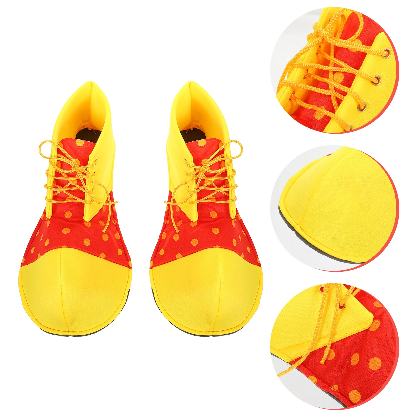 

1Pair Clown Shoes Safe Comfortable Large Halloween Clown Cosplay Costume Prop Party Performance Halloween Party Shoes