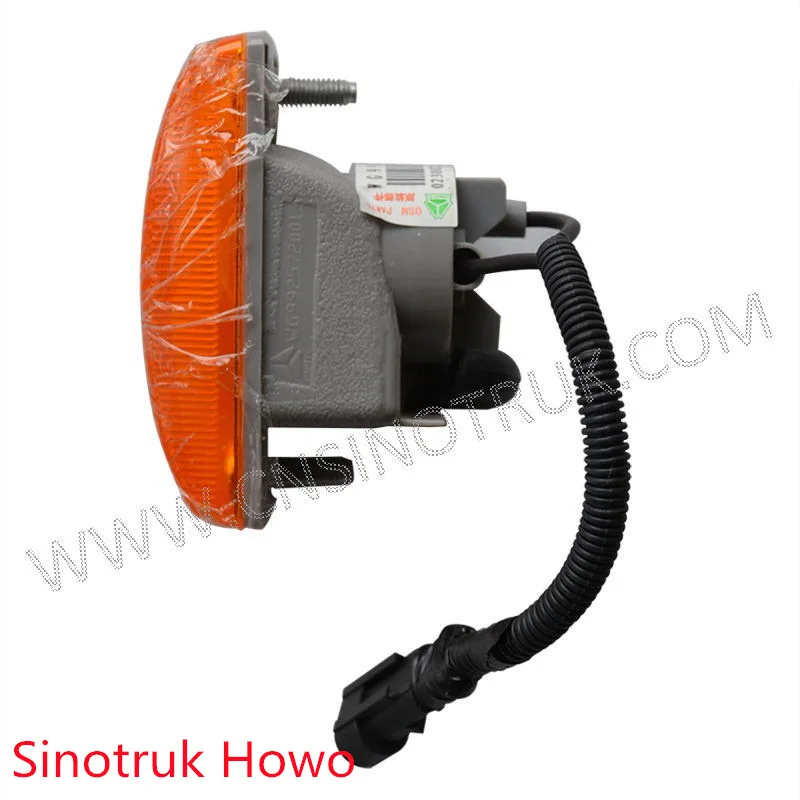 

Sinotruk Howo H3 поворотный сигнал WG9925720012 WG9925720013 левый и правый боковые габаритные огни Запчасти для тяжелых грузовиков
