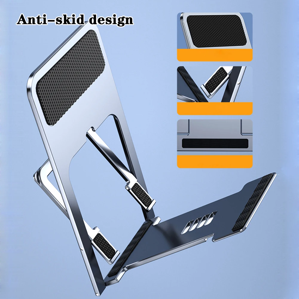 Phone Holder Universal Desktop Tablet Foldable Holder Stand For IPhone IPad Adjustable Mobile Phone Table Cell Phone Desk Stand