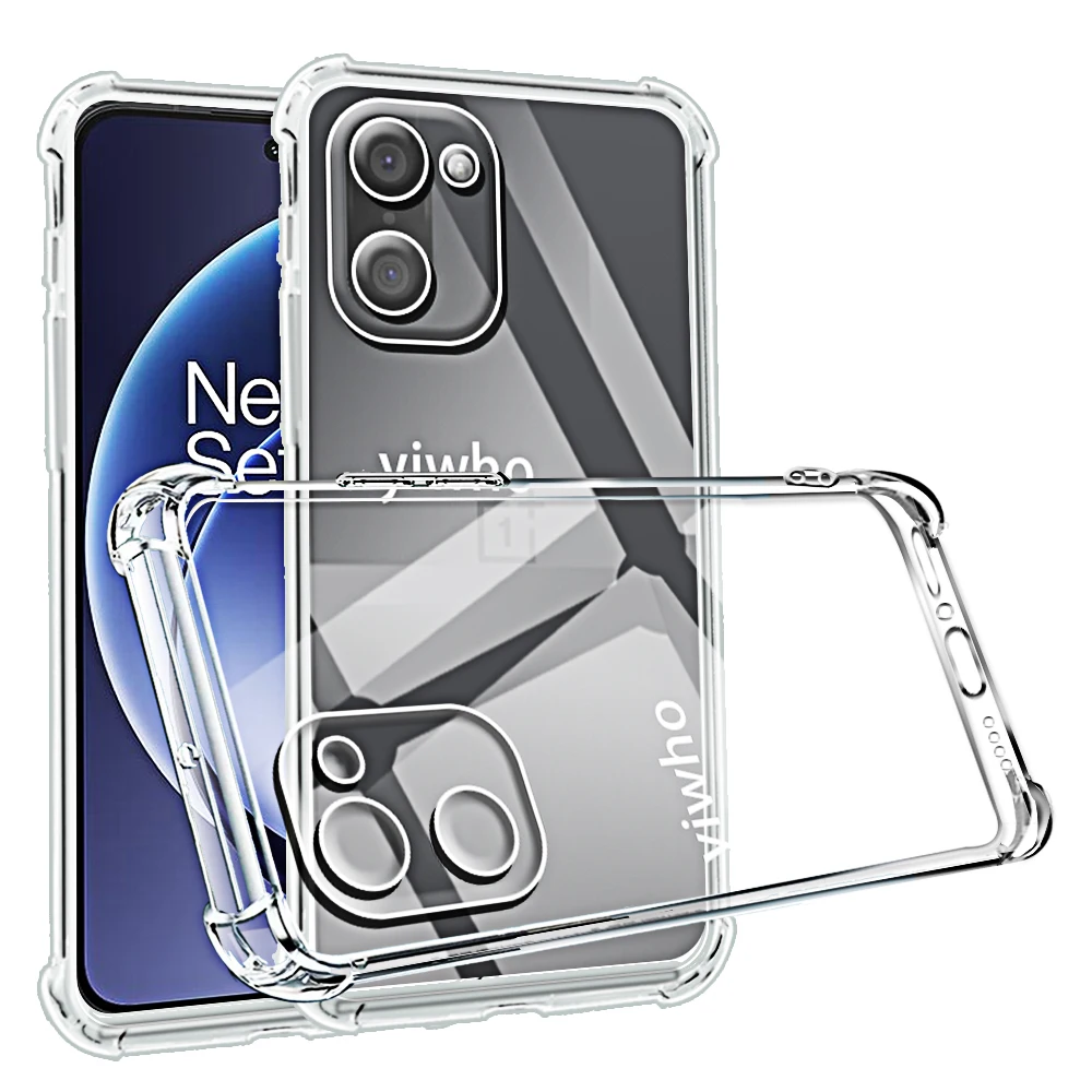 Transparent Phone Case for Oneplus 15r Clear Soft TPU Back Cover for One Plus 1+ One+ 15 R 1plus Oneplus15r Protective Shell