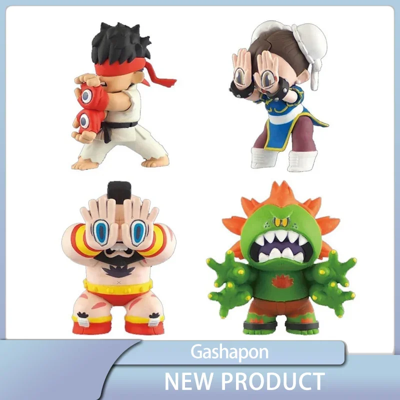 

STASTO Street Fighter Ryu Chun Li BLANKA ZANGIEF Gashapon Small Figure Collect Ornaments in Stock