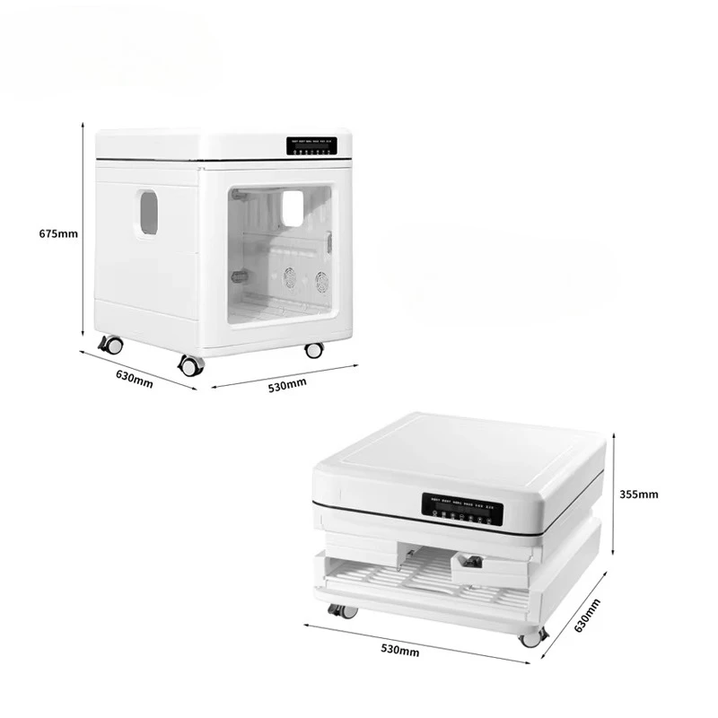 Professional Pet Drying Box with Negative Ion Technology, 10M Ions for Shiny Coat, Bulk Orders