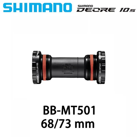 Shimano Deore SM-BB52 MT501 XT MT800 MT801 Hollowtech vevlager för mountainbike 68 73 MM RS501 BBR60 BB71-41B för racercykel 8 best sales Hollowtech 2 - №6