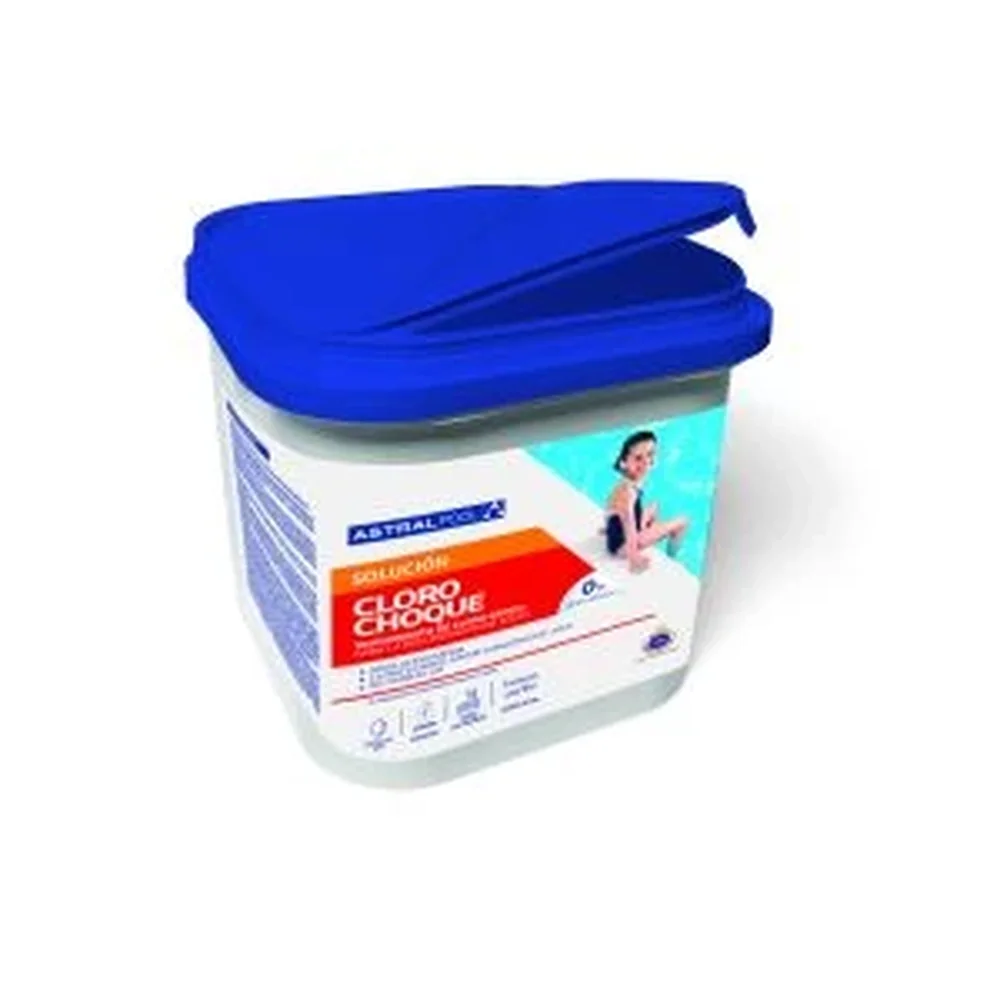 Cloro Choque Tableta ASTRALPOOL - 5 KG - Dicloro Tableta de Disolución Rápida
