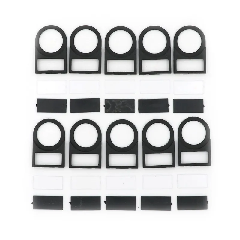 10pcs Push button Switch Panel Label Frame Mounting Size 22mm