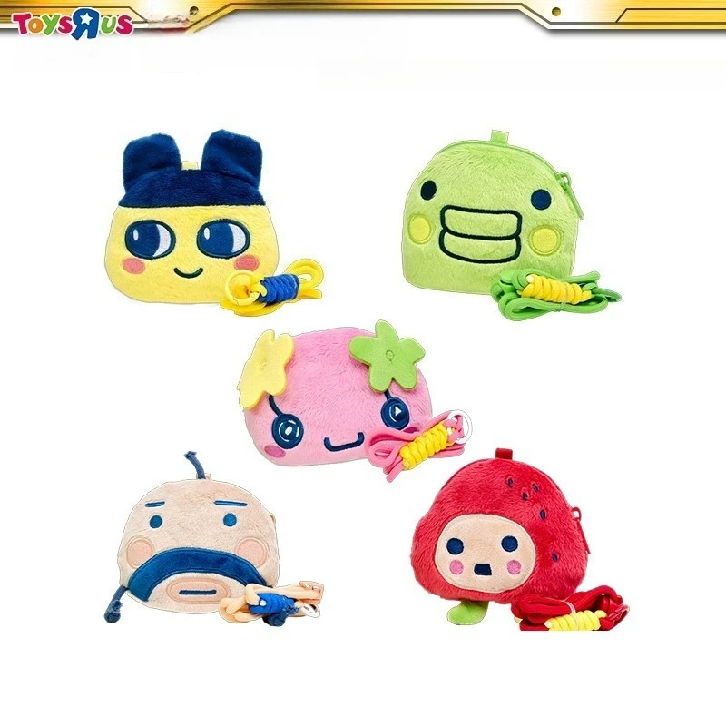 

2025 New Genuine Tamagotchi Ornament Toy Collection Decoration Cute Earphones Phone Storage Bag Toys Model Pendant Anime Gifts