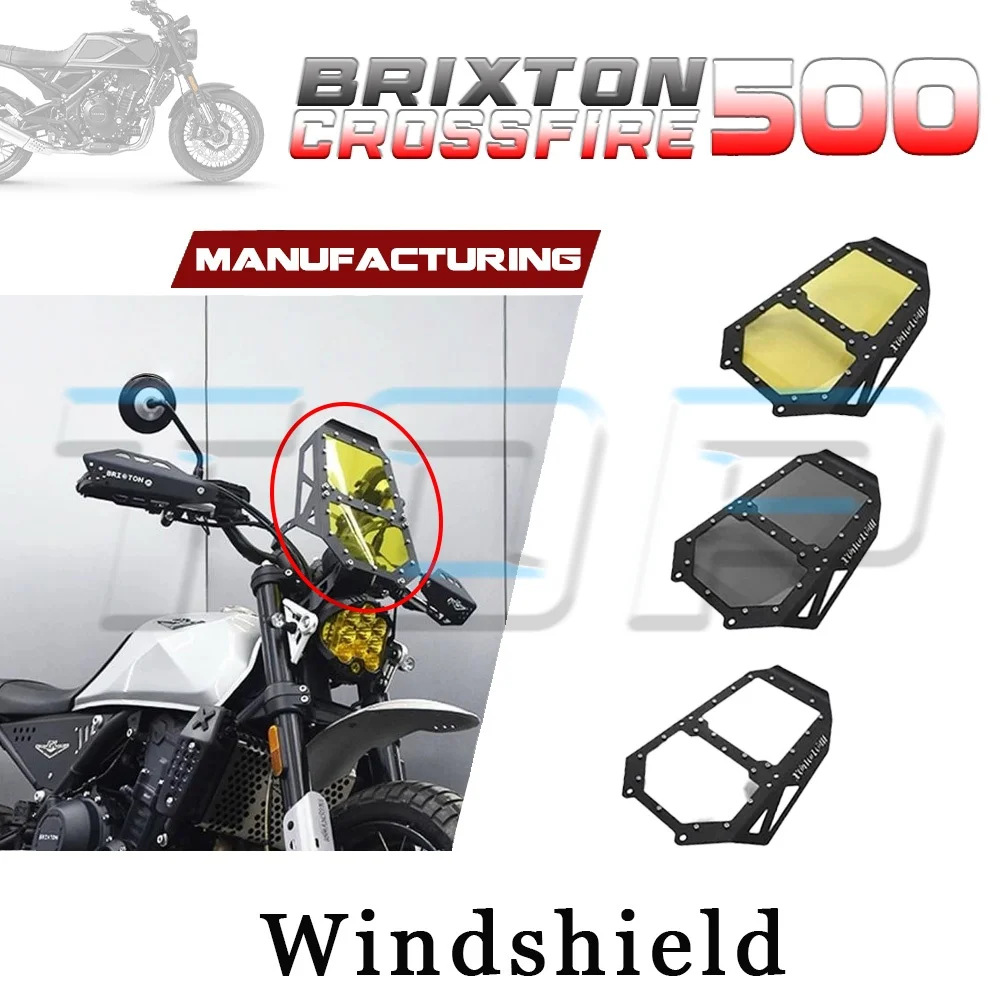 Multiple colors BRIXTON CROSSFIRE 500 7-inch headlights and windshield GK 500 500 GK 500GK GK500 500gk gk500 gk 500 500 gk