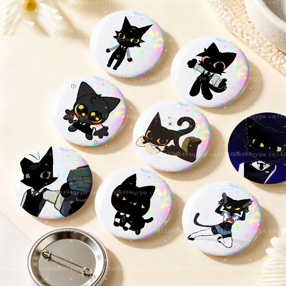 A-Animal Hospital Secret Agent Pin Buttons Round Badge for Clothes Bags Hats Pins Accessories Backpacks Tote Bags Decor