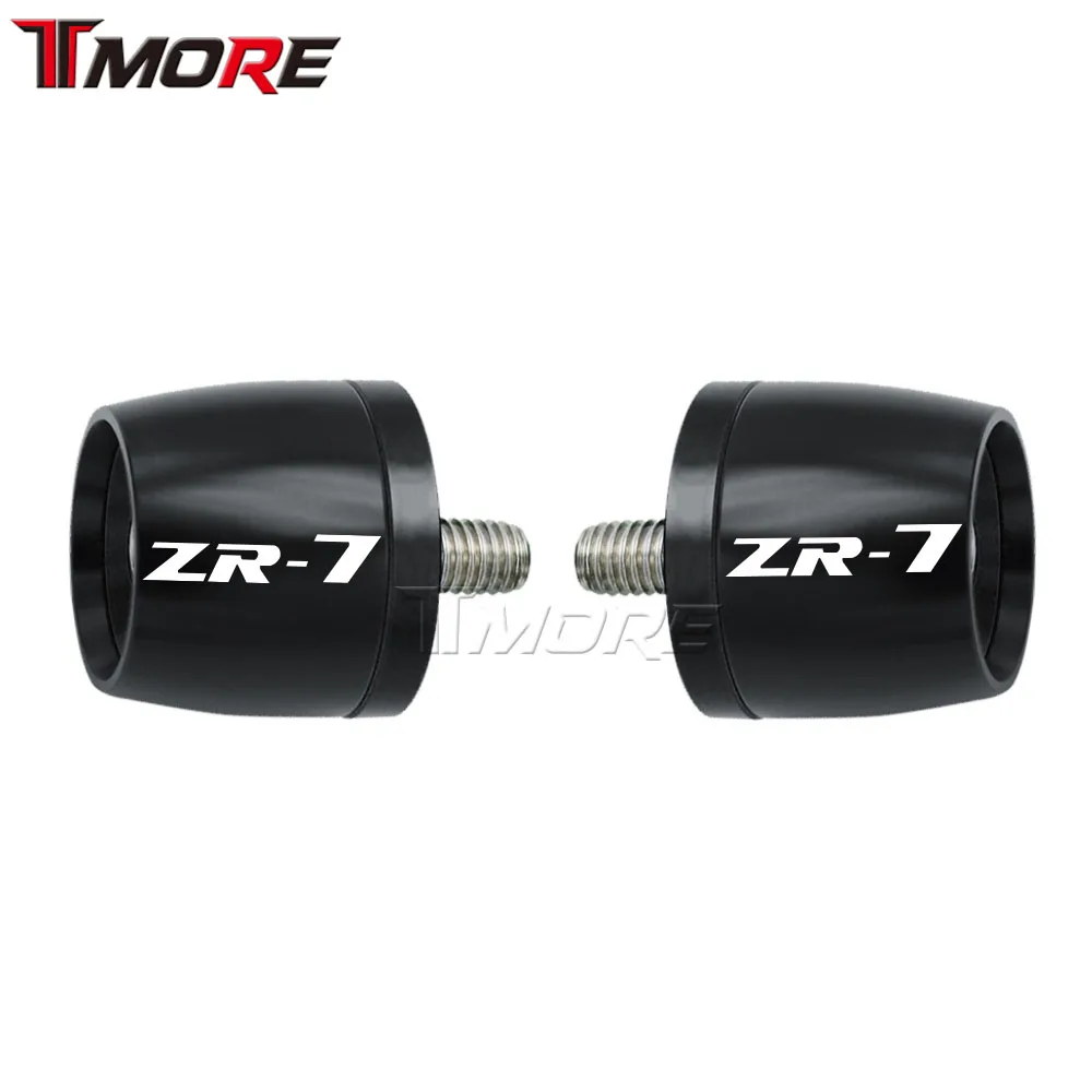 Voor Kawasaki ZR-7 Zr 7 ZR7 Motorfiets Accessoires Cnc Handvatten Bar Ends Cap Contragewicht Plug Slide