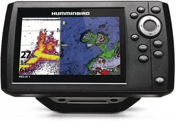 Humminbird Helix 5 Chirp GPS G3 Fish Finder 411660-1 z sonarem o wysokiej precyzji i nawigacją