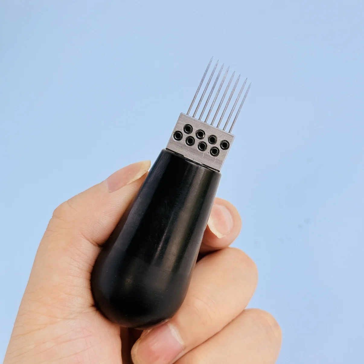 Eight Hair Injection Tool And Needles For Hair Strands Implanting For Dolls And Mannequin Training Heads Hair Salon Tools