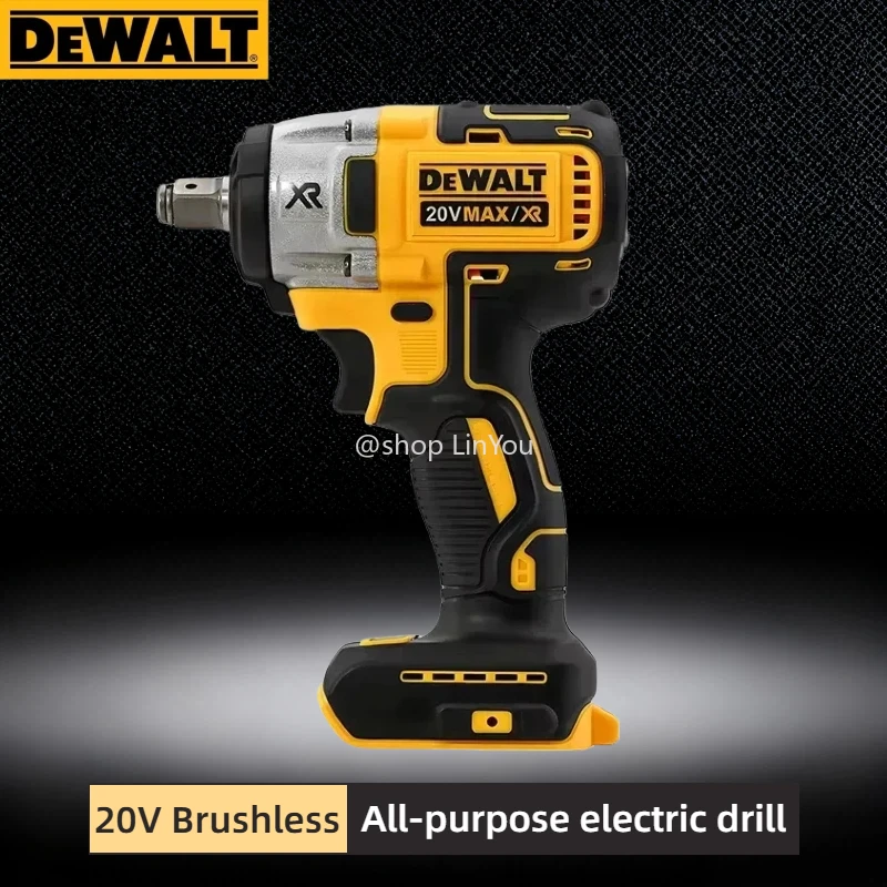 Dewalt DCF880 مفتاح ربط لاسلكي 20 فولت 2300 دورة في الدقيقة قابل لإعادة الشحن 13 مللي متر مفتاح بطارية ليثيوم كهربائي أدوات كهربائية (بدون بطارية)