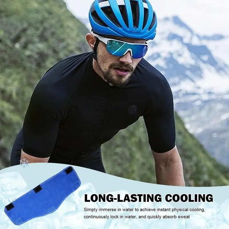 Hard Hat Sweatband Cooling Reusable Hard Hat Cooling Liner Breathable Sweat Liners Highly Absorbent Pads For Mountain Biking