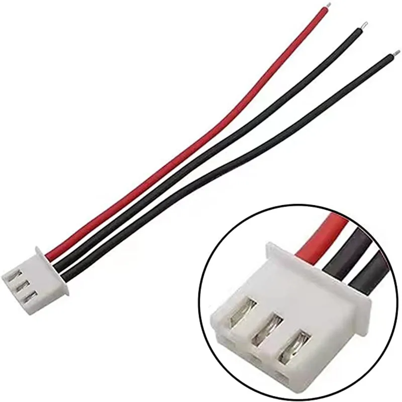 Adaptador de conector de silicona JST XH 2S 3S 4S 6S 22 AWG, cambiador de enchufe, Cable de alambre para batería Lipo RC Drone Car 5 5S