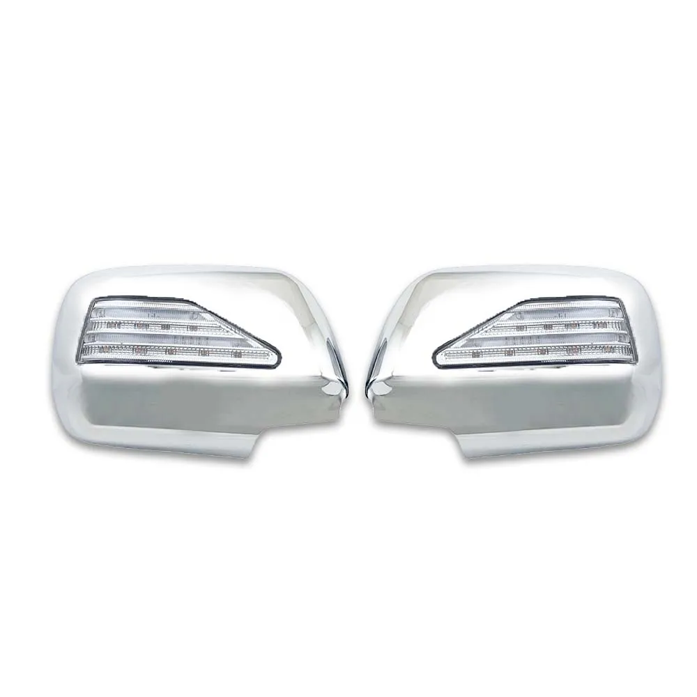 

For Toyota Alphard Chrome Silver LED Door Mirror Cover Car Accessory Sticker Decoration for 1998-2003 Models