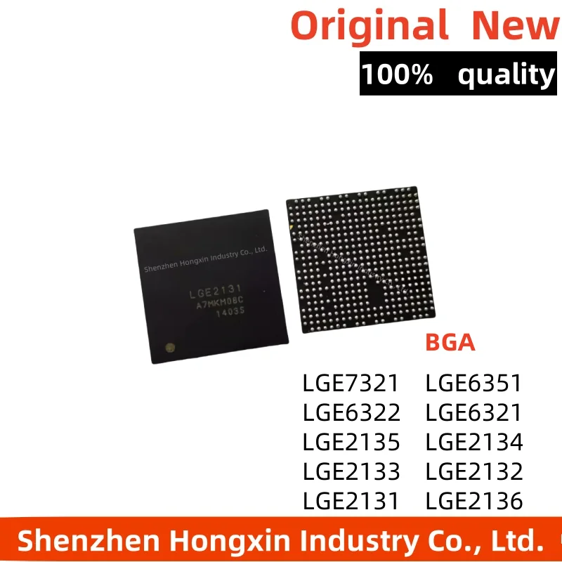 (1piece) New LGE2131 LGE2132 LGE2133 LGE2134 LGE2135 LGE2136 LGE6321 LGE6322 LGE6351 LGE7321 BGA LCD screen chip