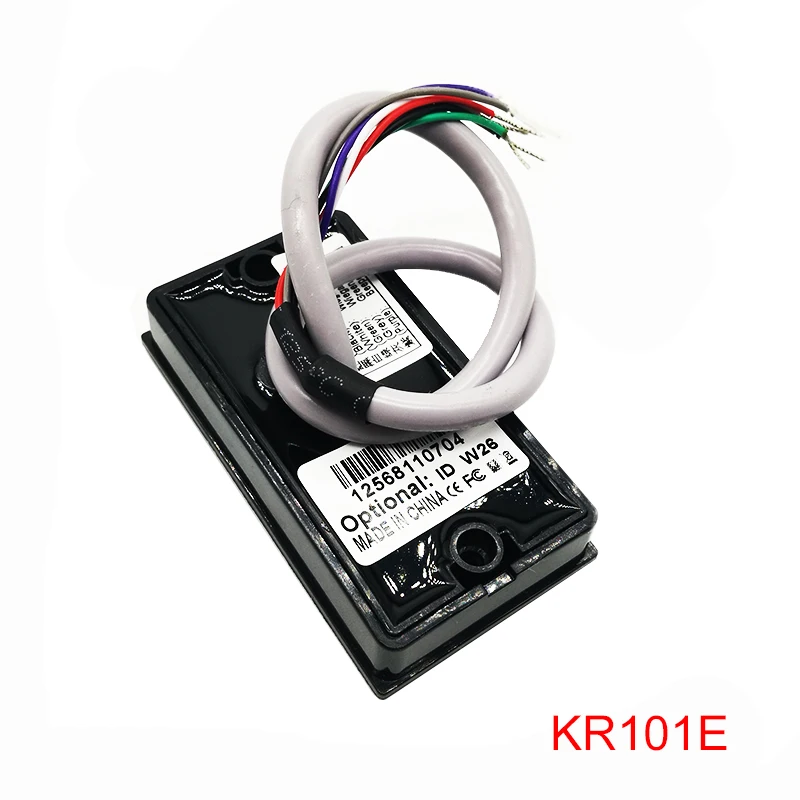 Imagem -03 - Wiegand 26 34 Rfid 125khz ic 13.56mhz Nfc Cartão Porta Controle de Acesso Leitor Escravo Kr101e Kr101m Kr300