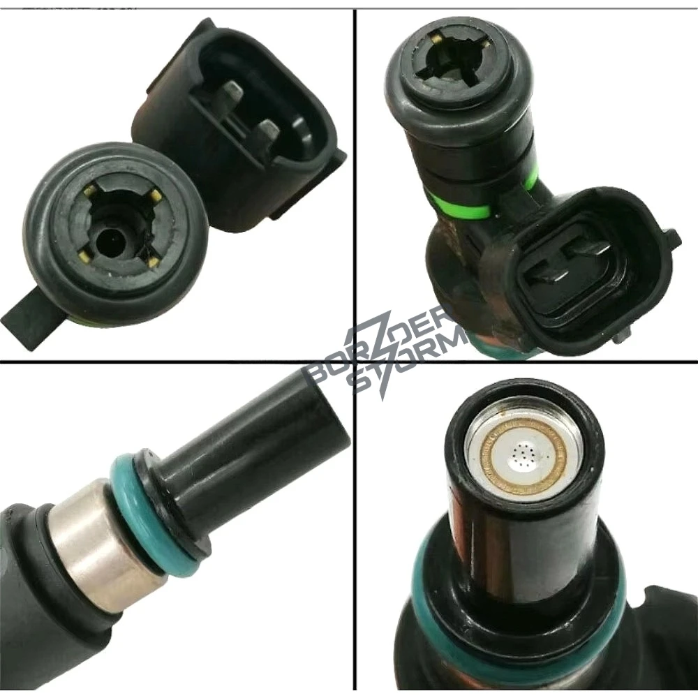 4Pcs 16600-ED000 Fuel Injector For Nissan Versa Tiida Micra Note Qashqai Cube 1.6L FBY1160 Auto Engine Nozzle System Set