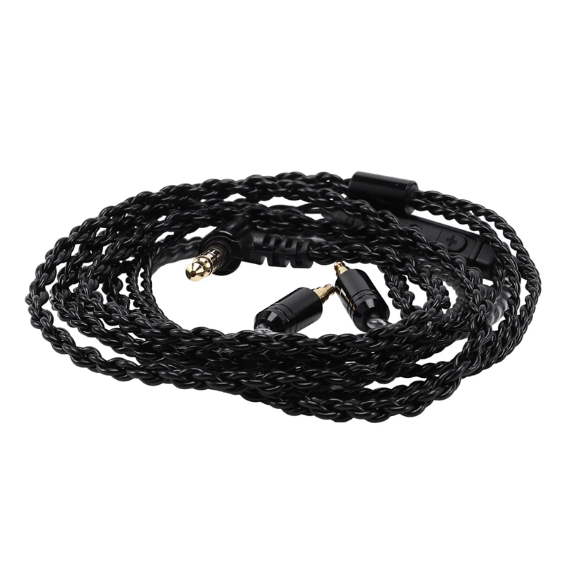 POP-l ゼンハイザー IE40 PRO ヘッドフォン用交換用オーディオケーブル アップグレードコード ワイヤーマイクボリューム