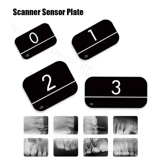 Skaner dentystyczny PSP Płytka czujnika 0 1 2 3 do cyfrowego obrazowania wewnątrzustnego rentgenowskiego Układ fosforowy ISO Skaner wymiarowy Dentalink