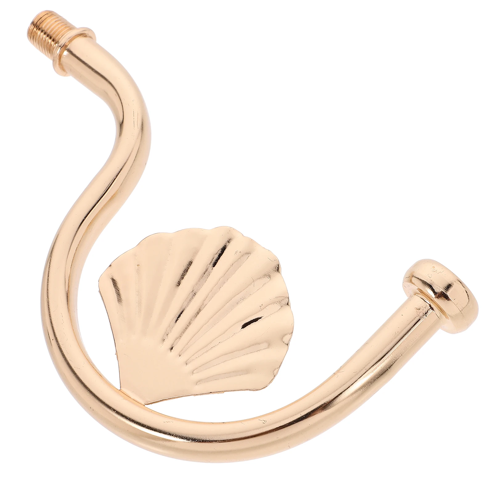 

Threaded Curved Wall Lamp Metal Stem Pipe Stylish DIY Repair Light Fixture Part Lamp Accessory for Home Lighting