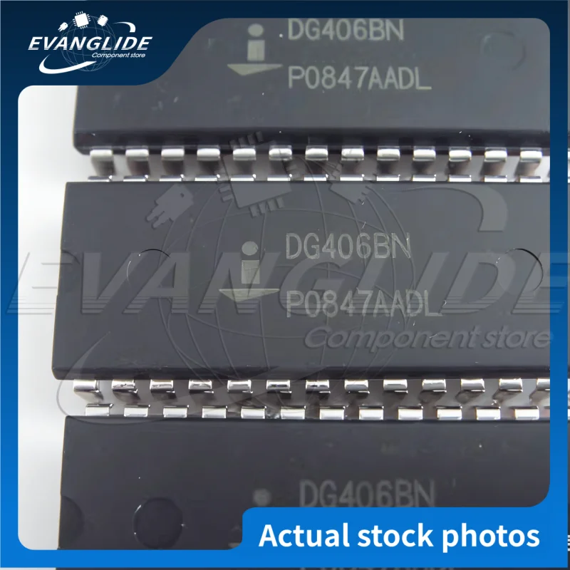 1 PCS 100%Original & New ADG406BN DIP28 Single-Chip CMOS Analog Multiplexer In Stock Wholesale Discount