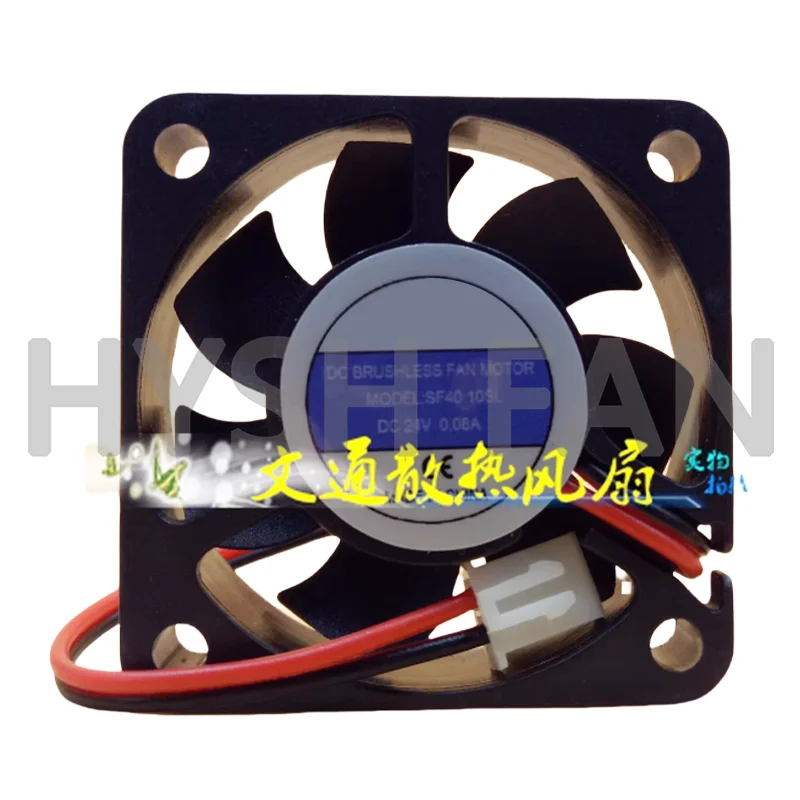 

SF4010SL DC5V 12V 24V DC 2-wire 4CM/ Cm Chassis Power Dissipation Fan