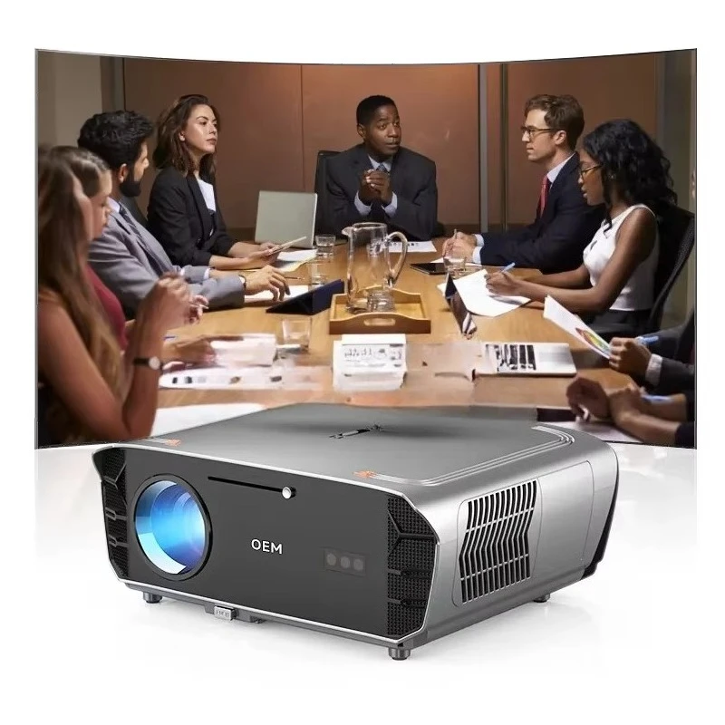 

Office family meeting room high definition office business teaching beam of light desktop projection