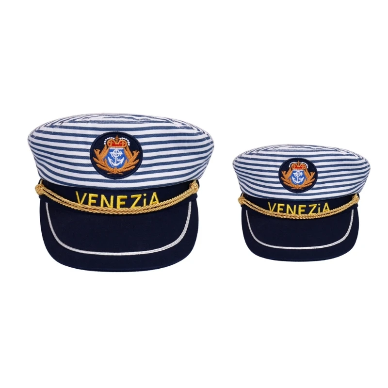 

Captain Hat Costume for Women Men Teenagers for Sailor Party Decorations Costume Cosplay Dress-up