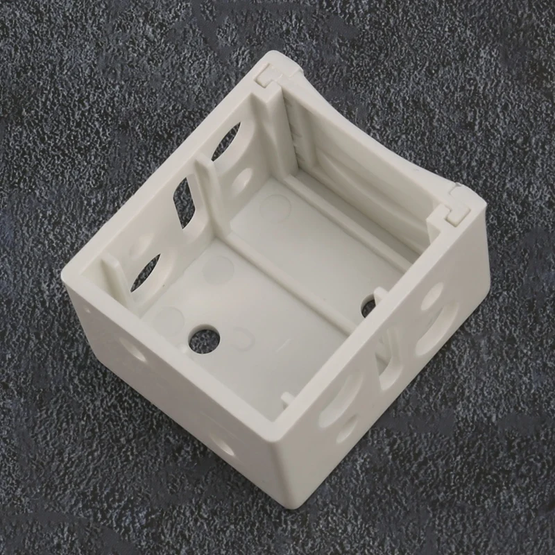 1 인치 블라인드 브래킷 흰색 프로파일 박스 장착 브래킷 창 블라인드 헤드레일 브래킷(8)-T45C